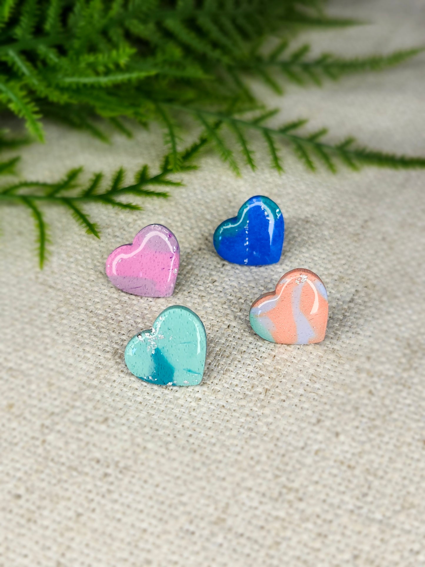 Coeur marbré pamplemousse, menthe et brise matinale