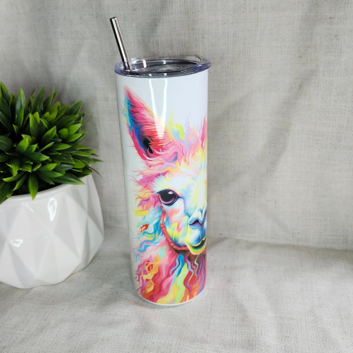 Gobelet Lama multicolore