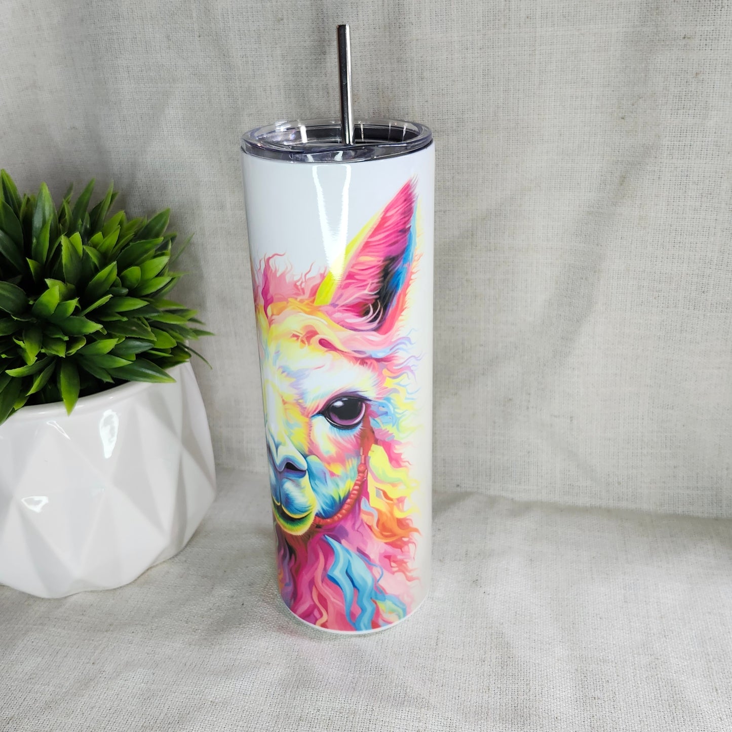 Gobelet Lama multicolore