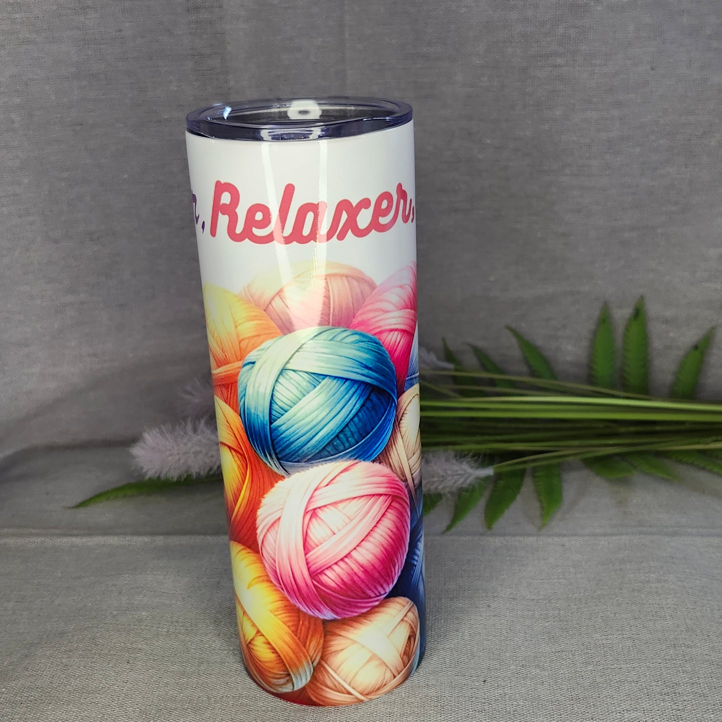 Gobelet Tricoter, relaxer, répéter
