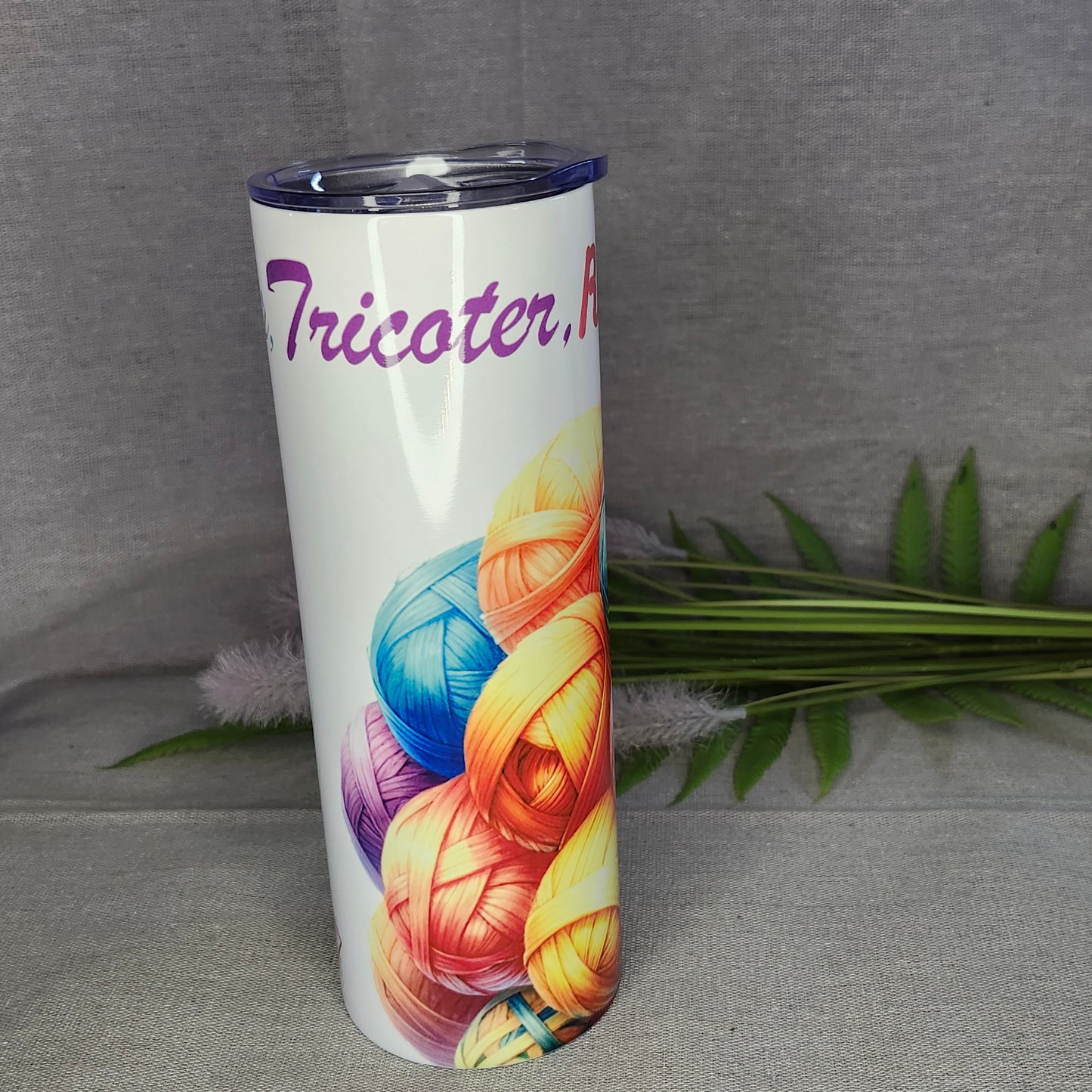 Gobelet Tricoter, relaxer, répéter