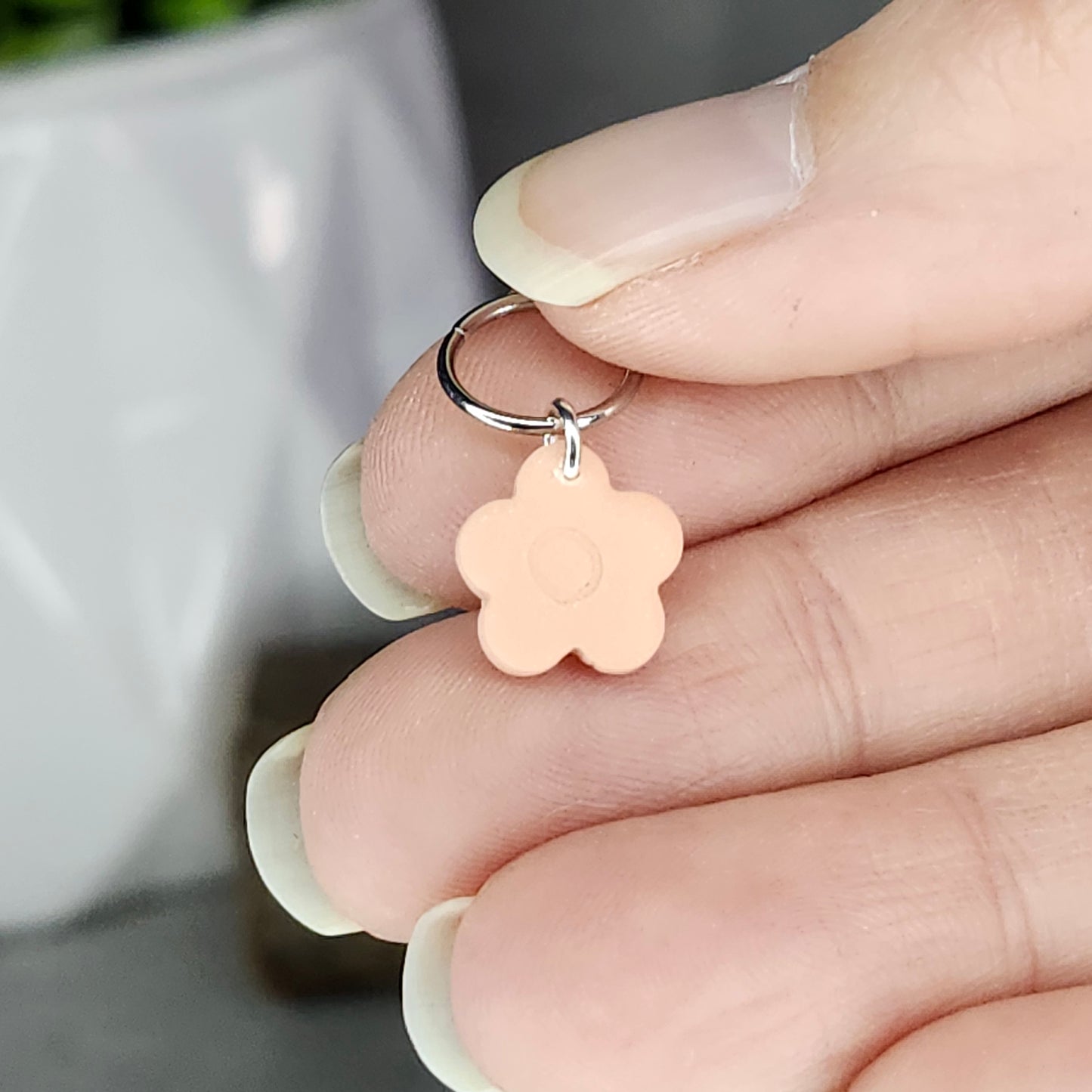 Fleurs orange et rose