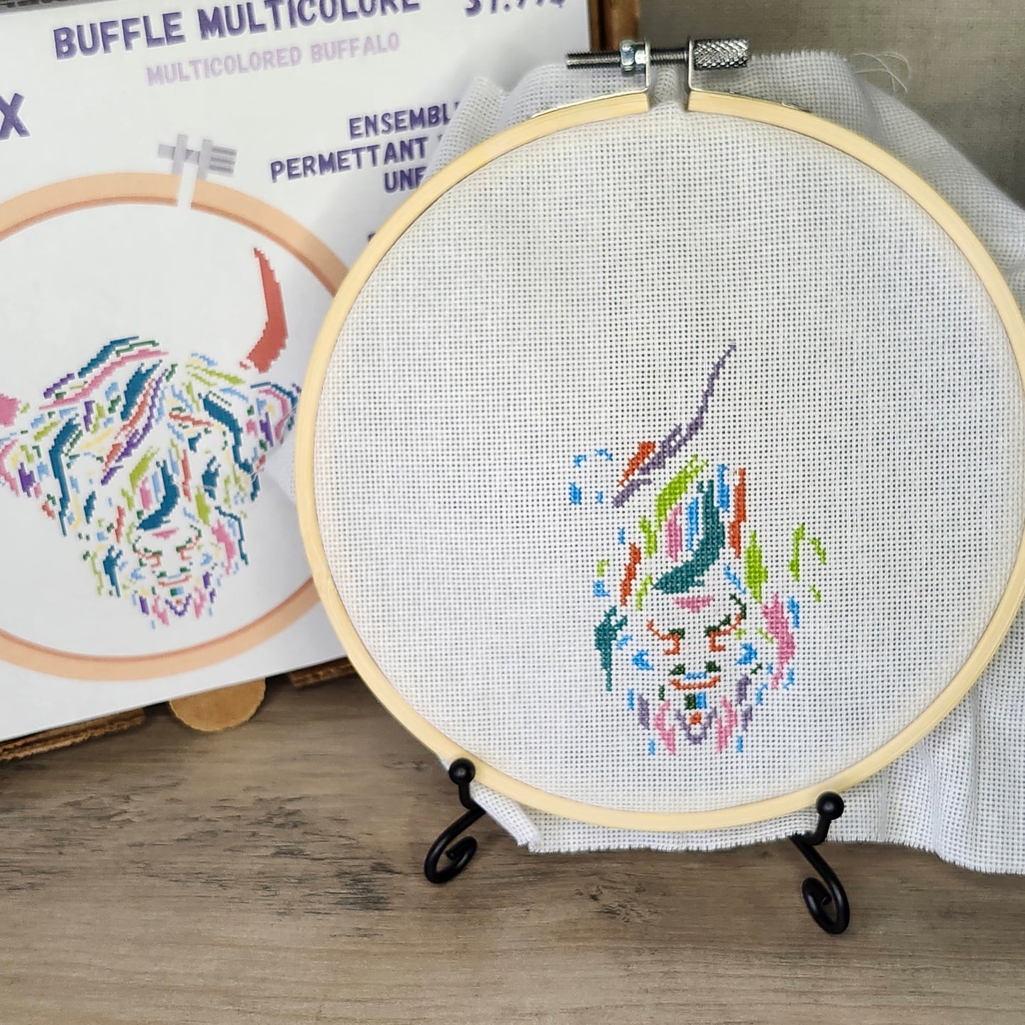 Buffle multicolore