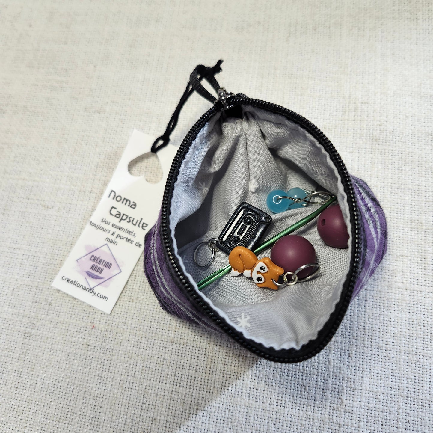 Noma Capsule - Tartan violet
