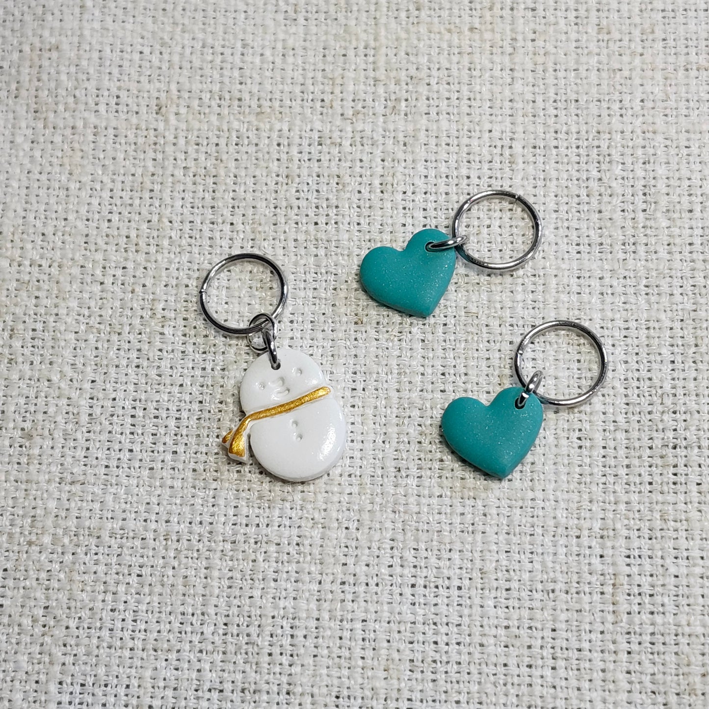 Bonhomme de neige avec dorure