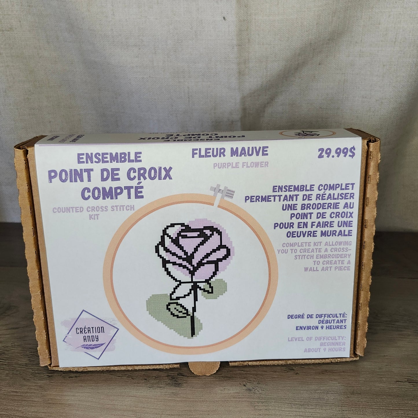 Fleur mauve