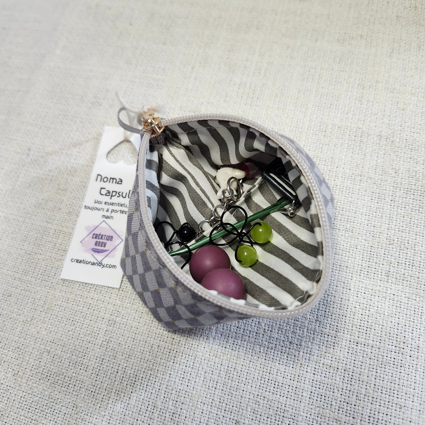 Noma Capsule - Damier gris