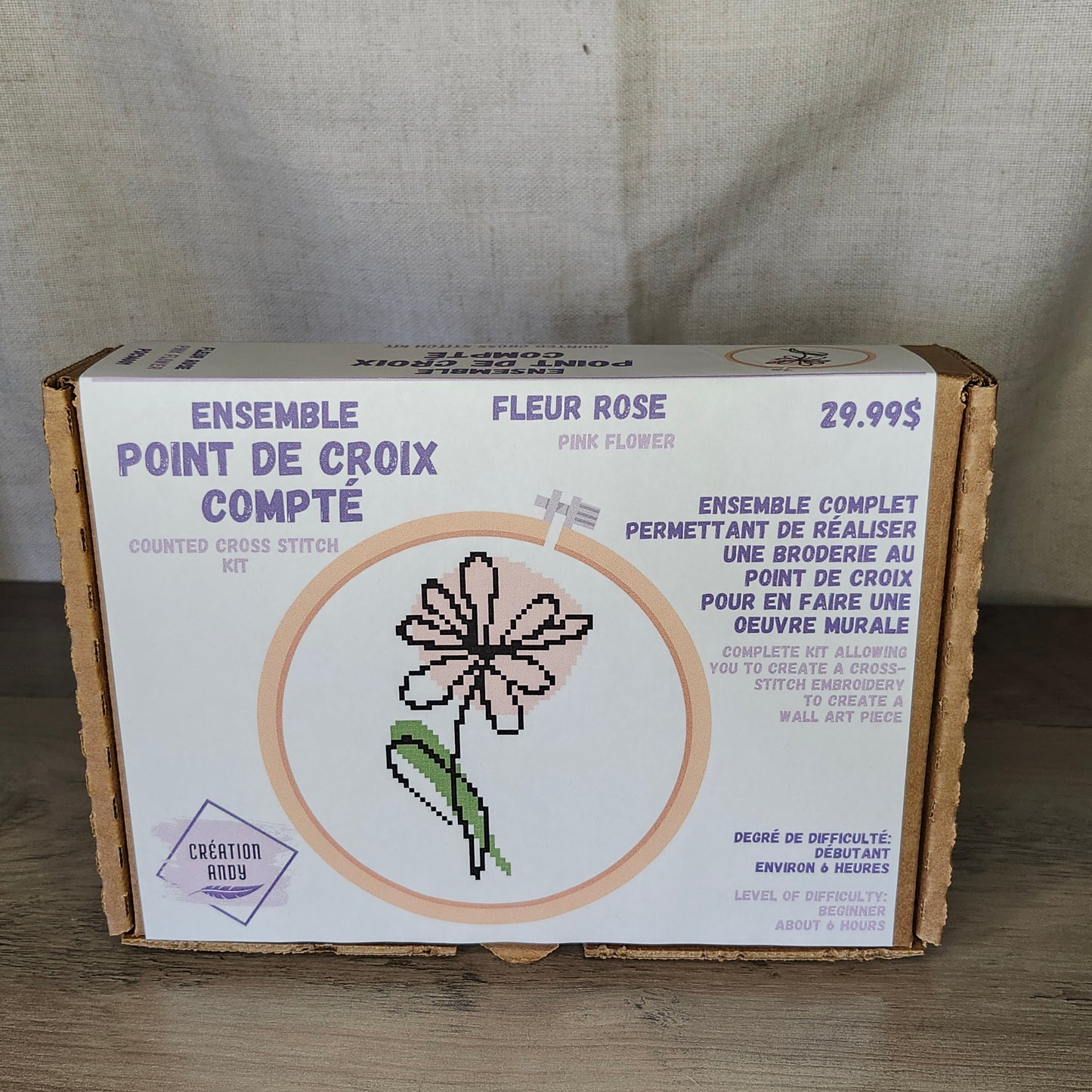 Fleur rose