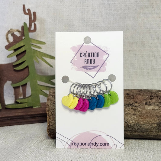 Cœurs en balle de laine - Éclaté