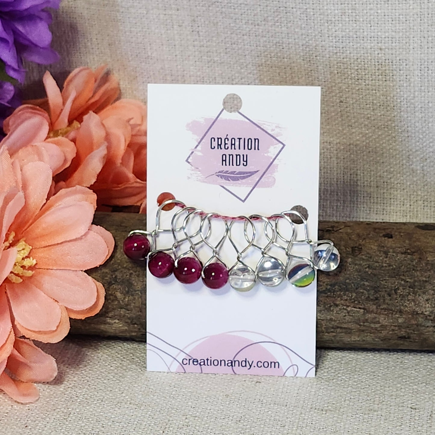 Orbe classique - Fuchsia et Lune