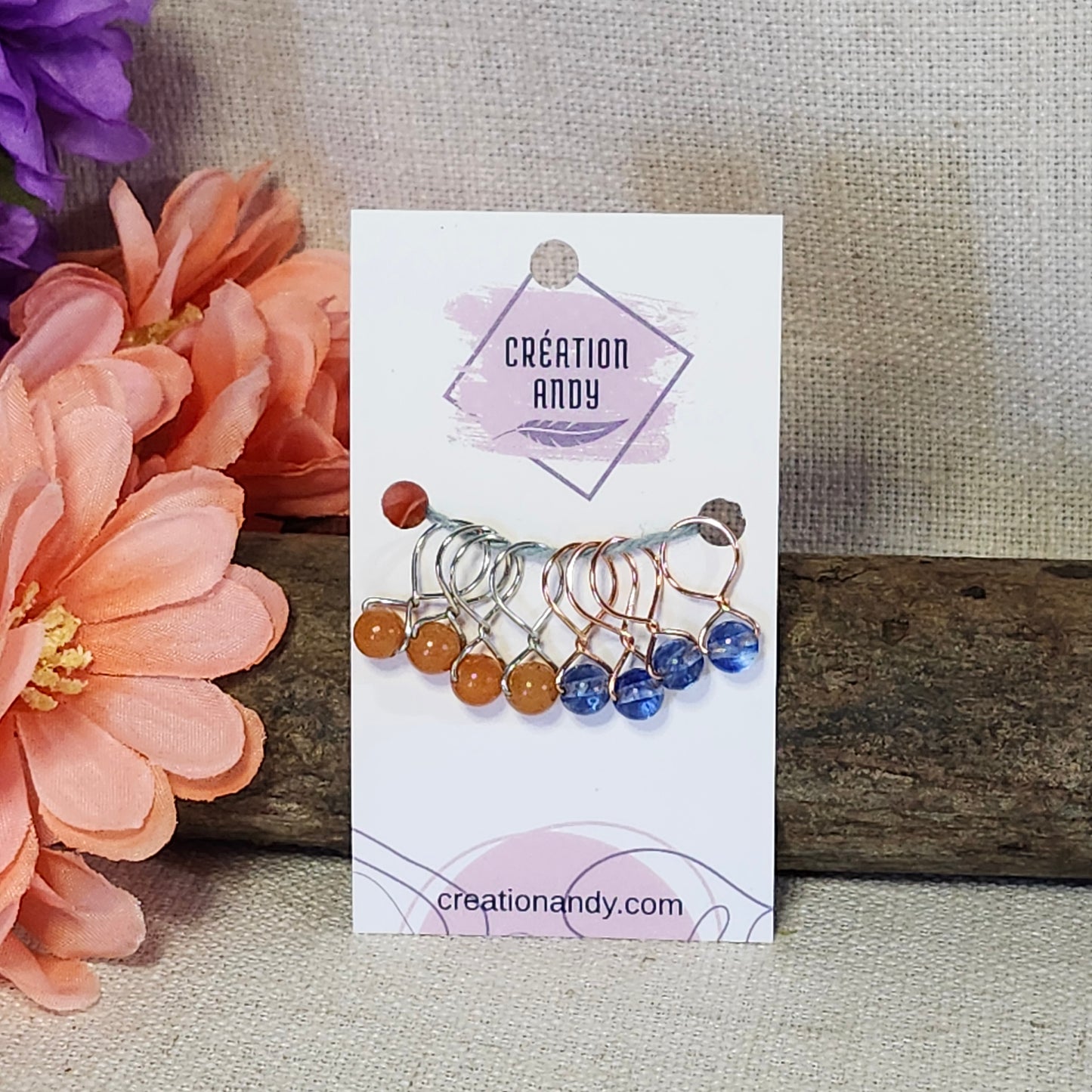 Orbe mini - Cornaline et Bleuet