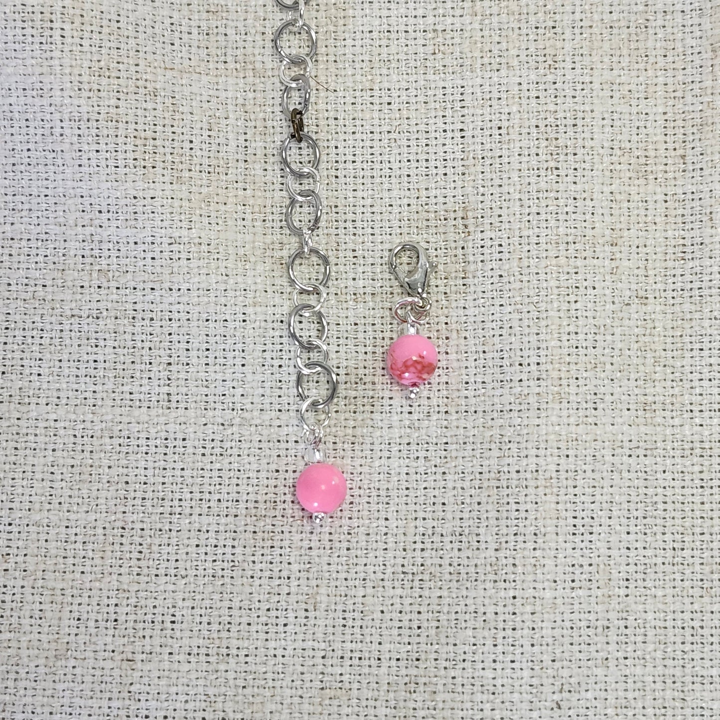 Compteur de rangs 6mm - Marbre impérial rose