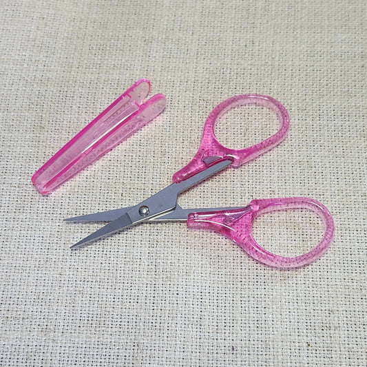 Ciseaux de précision avec couvre-lame – Rose