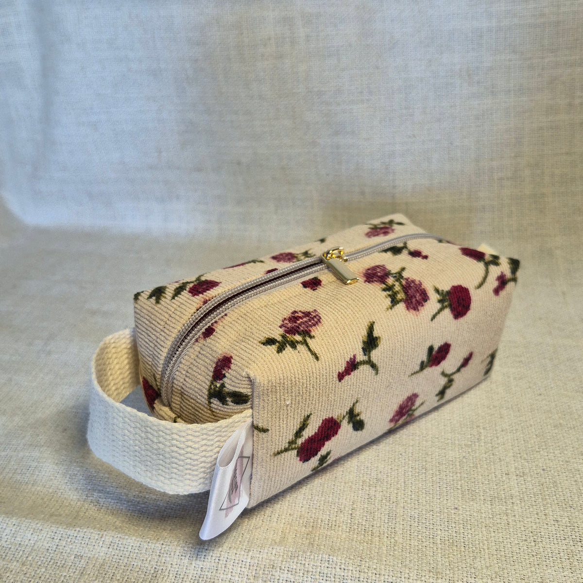 Velis Signature - Beige avec roses X Rose avec cœurs