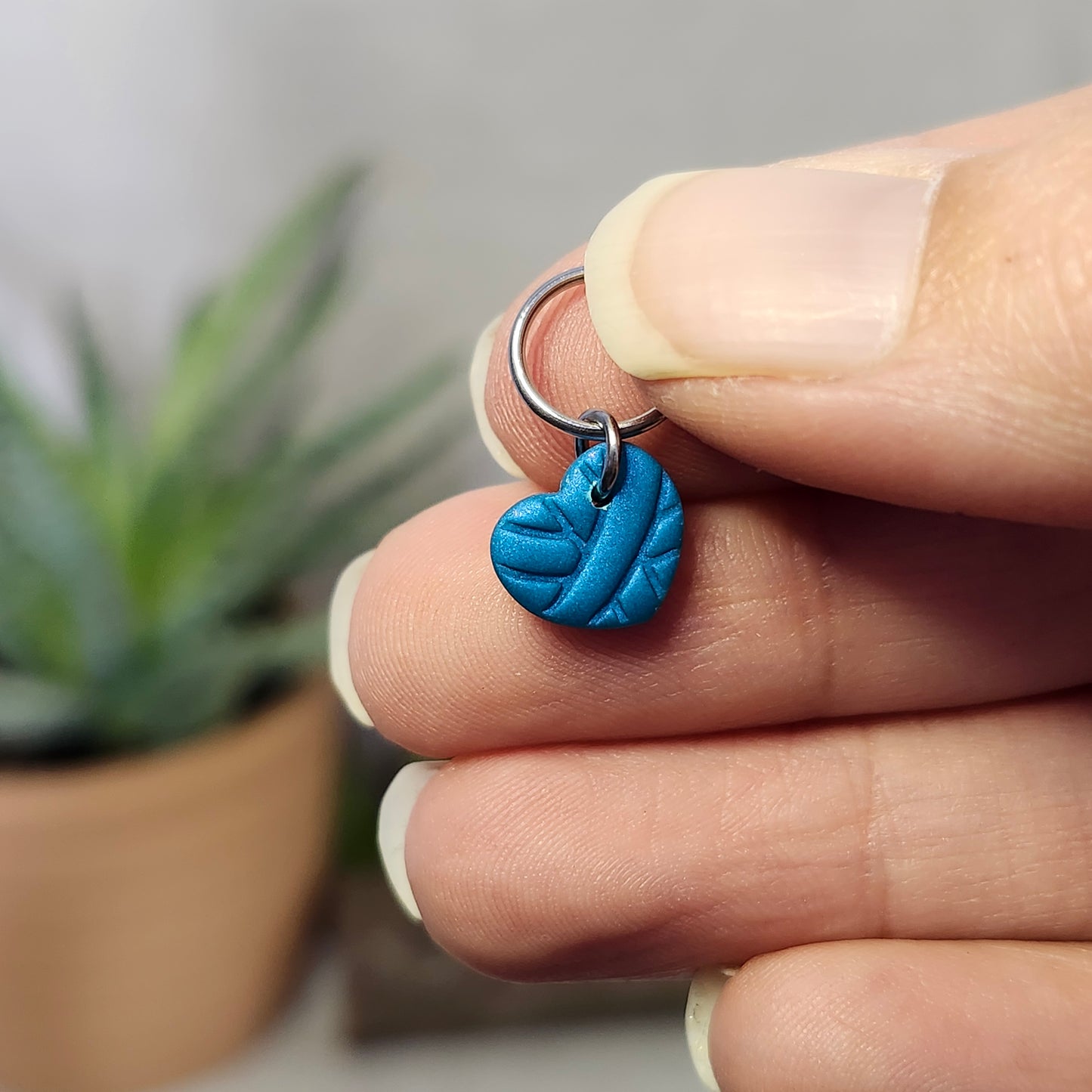 Cœurs en balle de laine - Éclaté