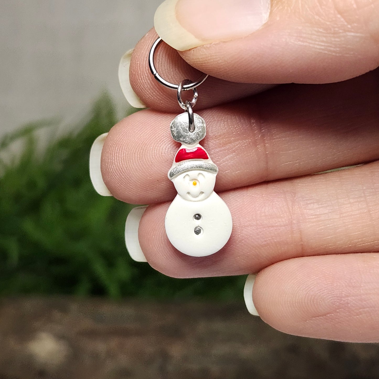 Bonhomme de neige tuque rouge