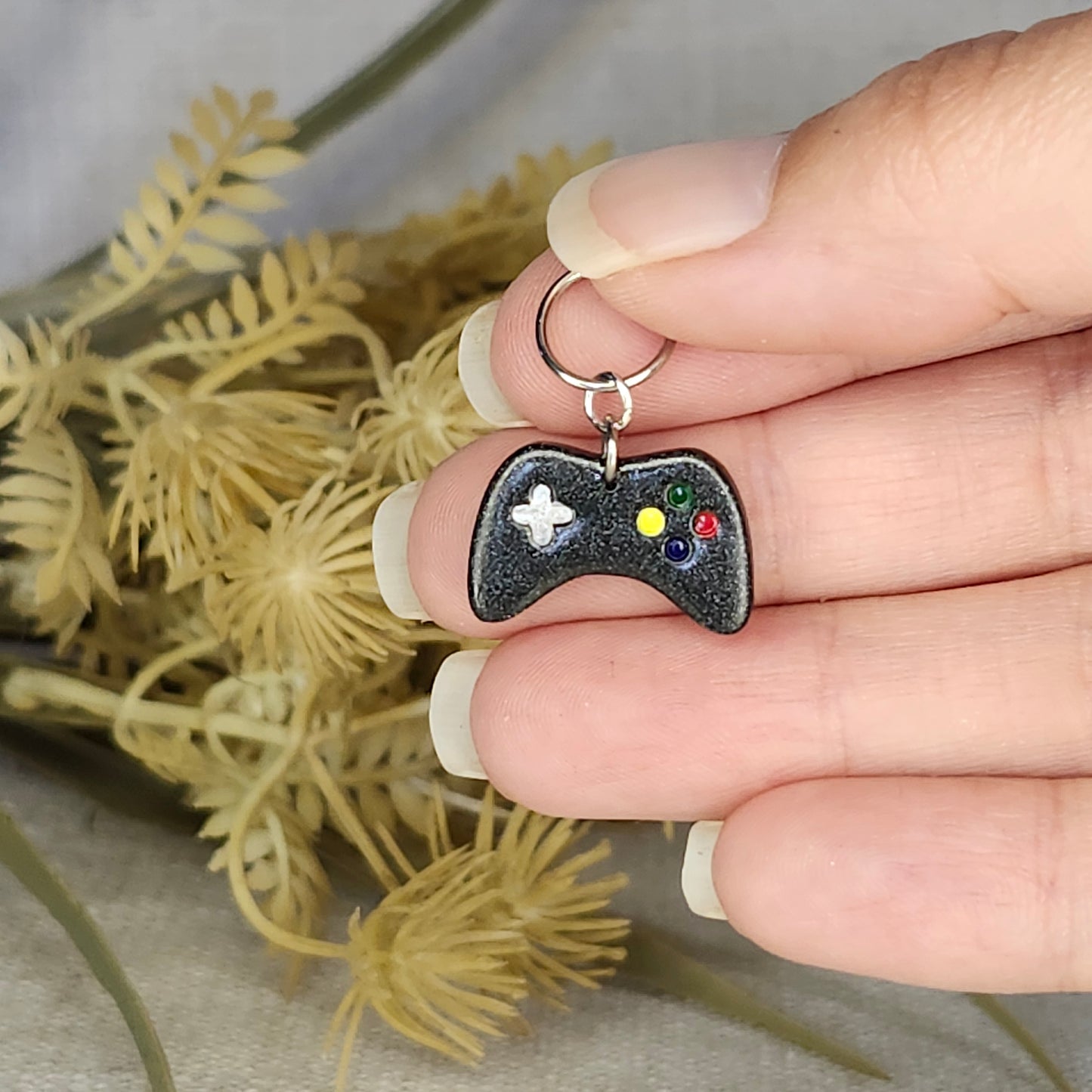 Manette de jeu noire
