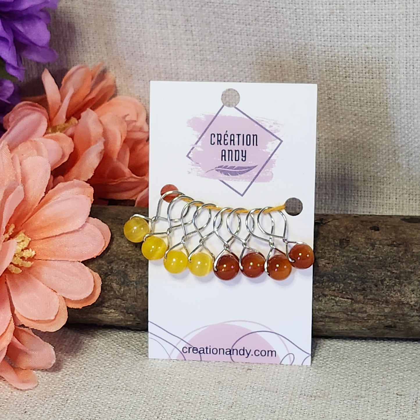 Orbe classique - Agate et miel