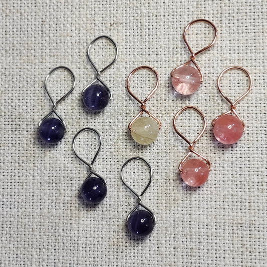 Orbe classique - Quartz rose et Aube