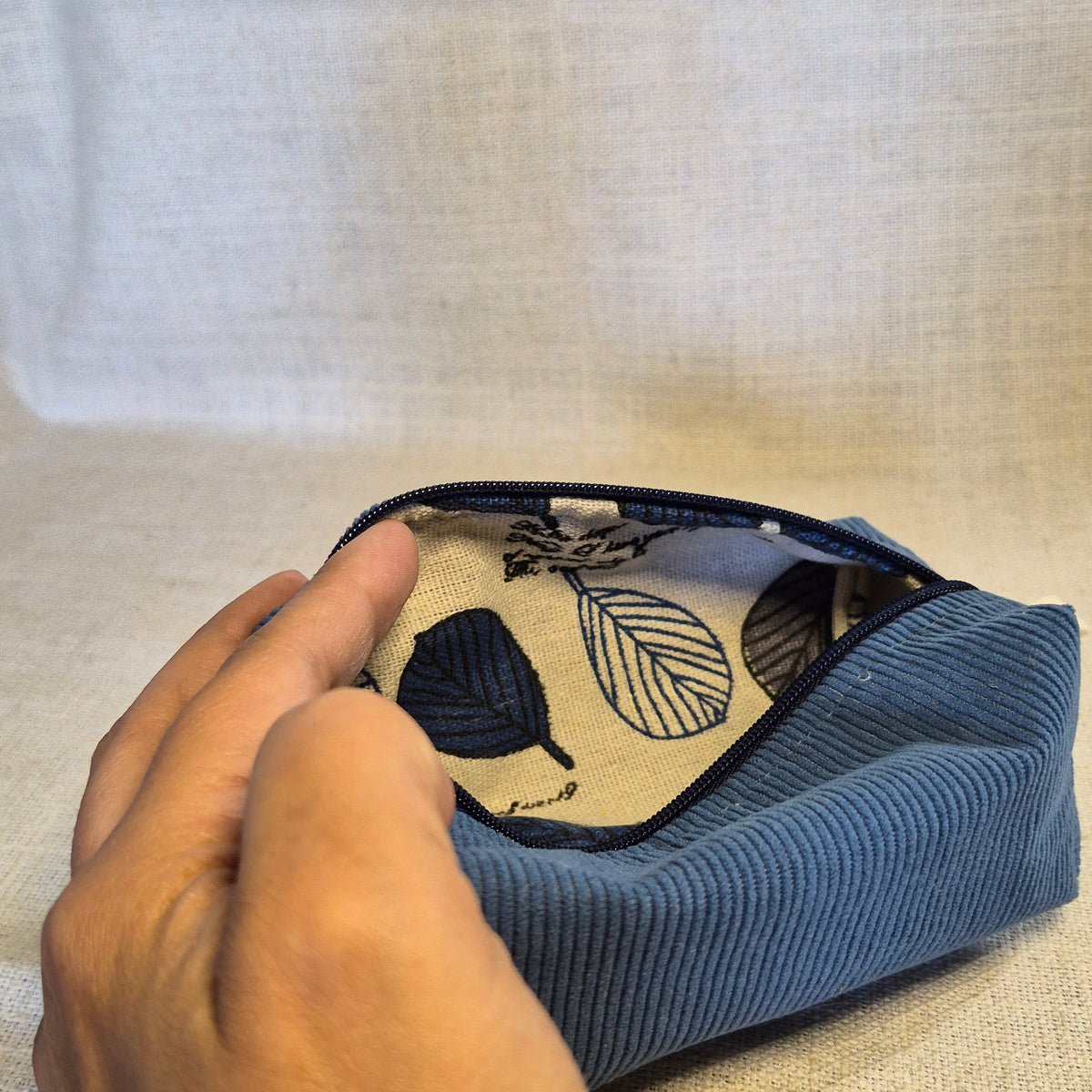 Velis Signature - Bleu X Feuilles bleues