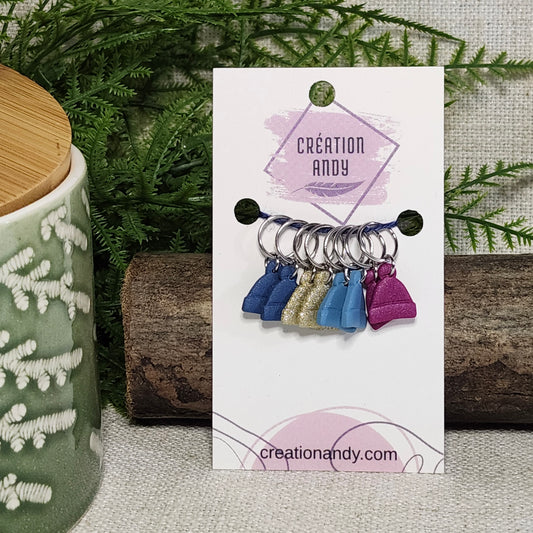 Bonnet hivernal foncé