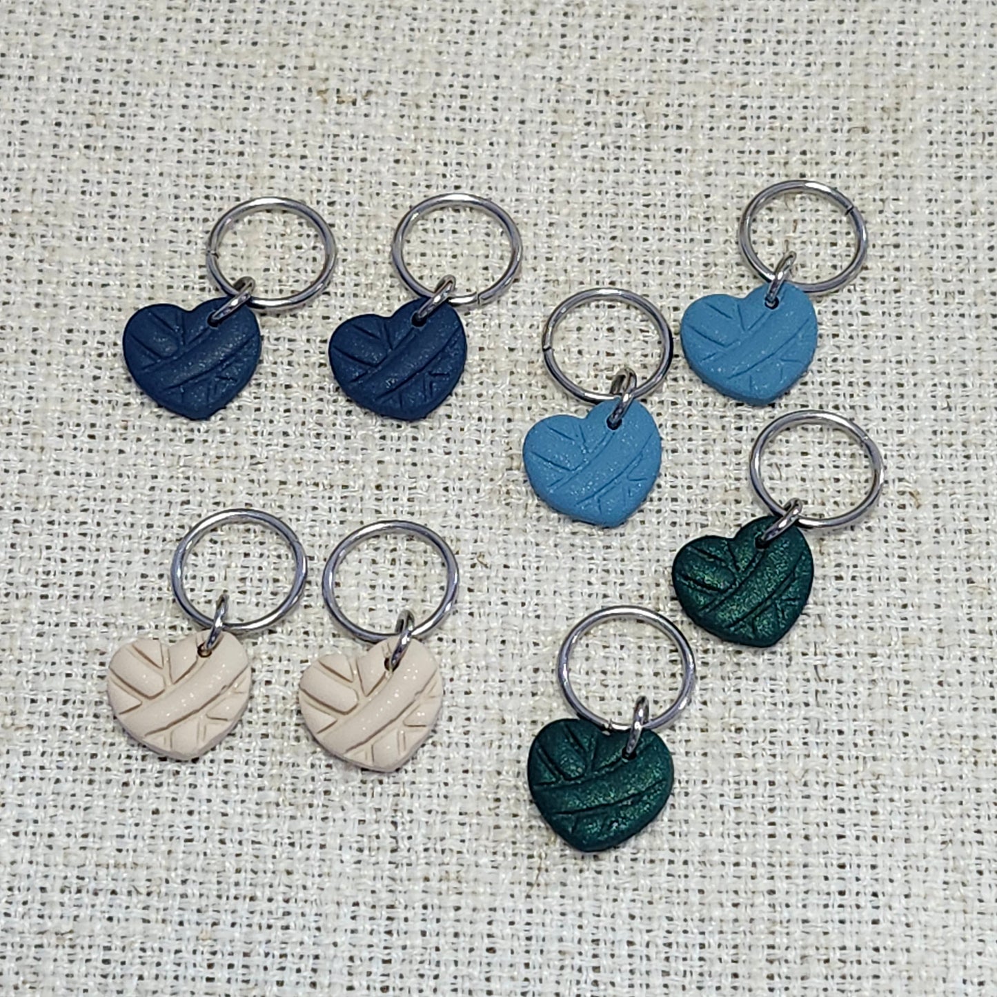 Cœurs en balle de laine - Douceur