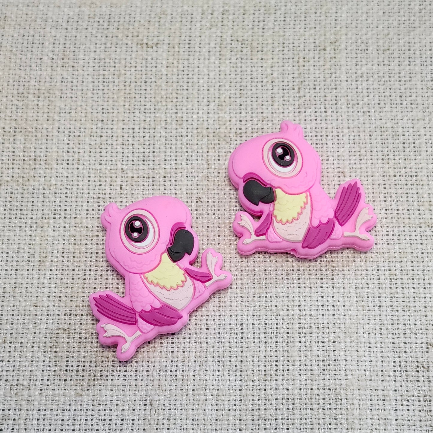 Embouts d’aiguille Perroquet – Rose