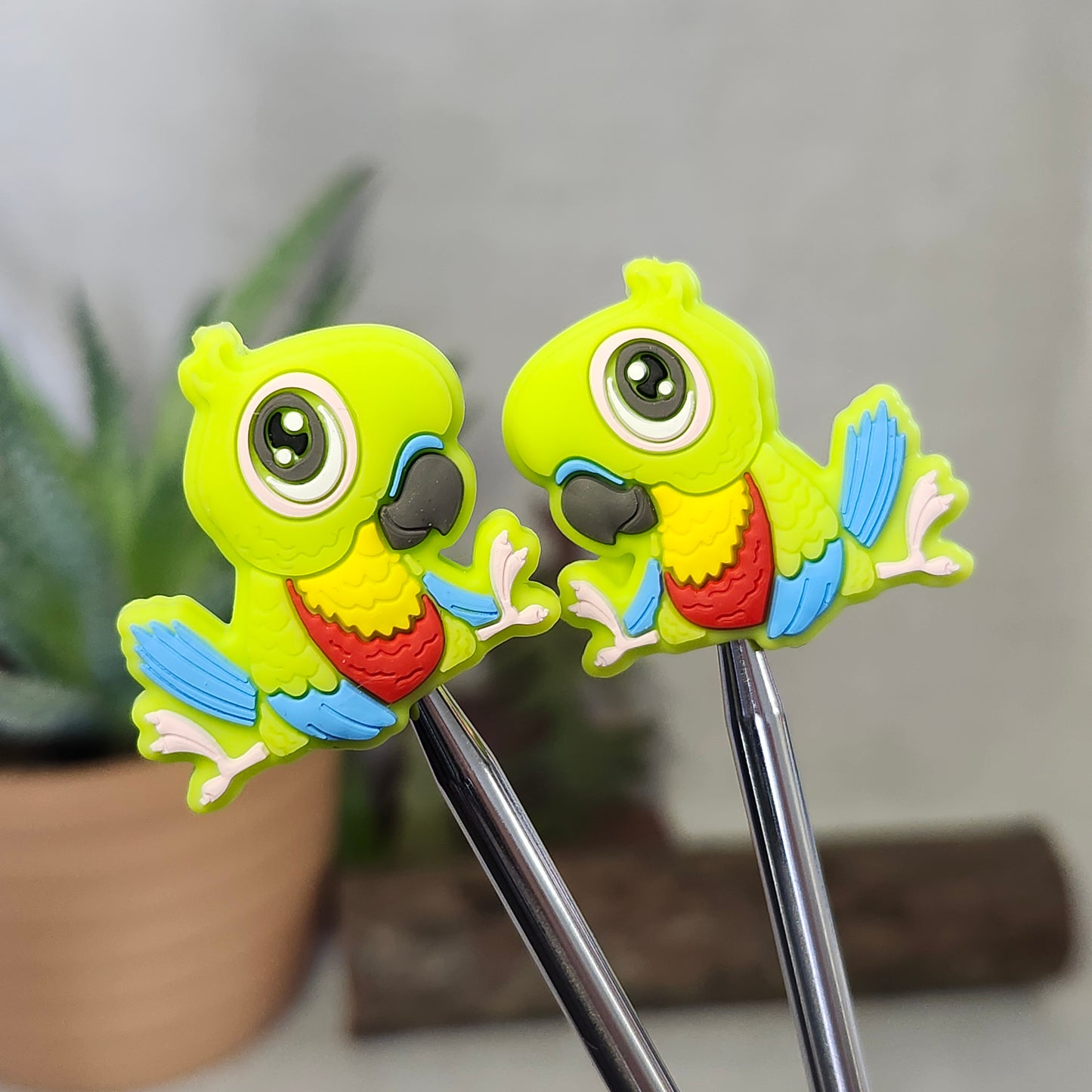 Embouts d’aiguille Perroquet – Vert pomme