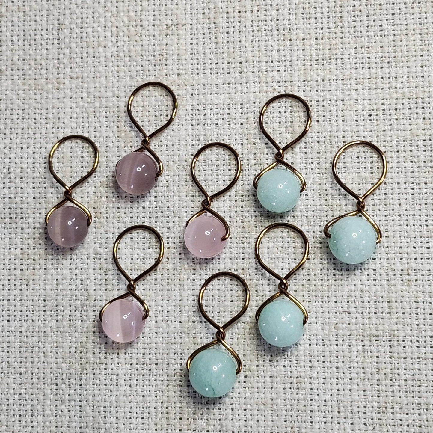 Orbe classique - Amazonite et Rosée