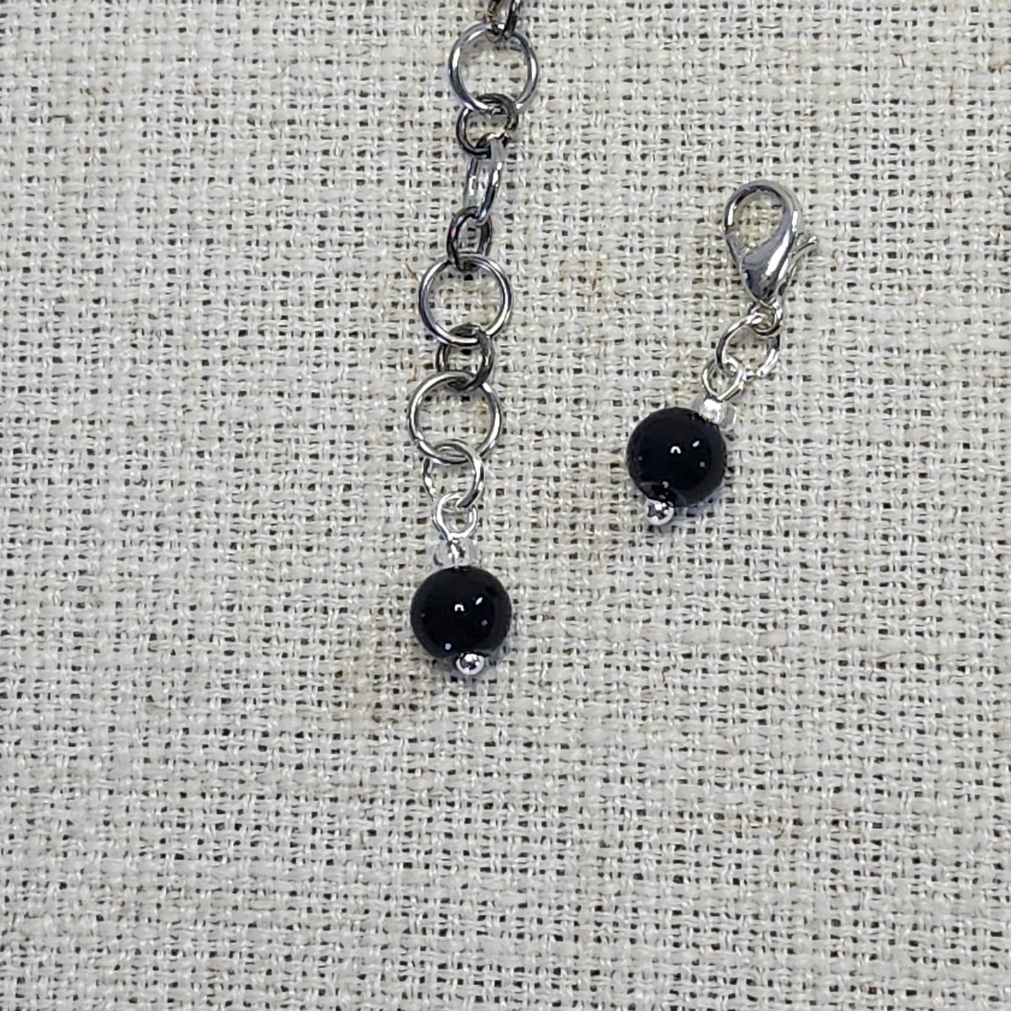 Compteur de rangs 6mm - Onyx noir