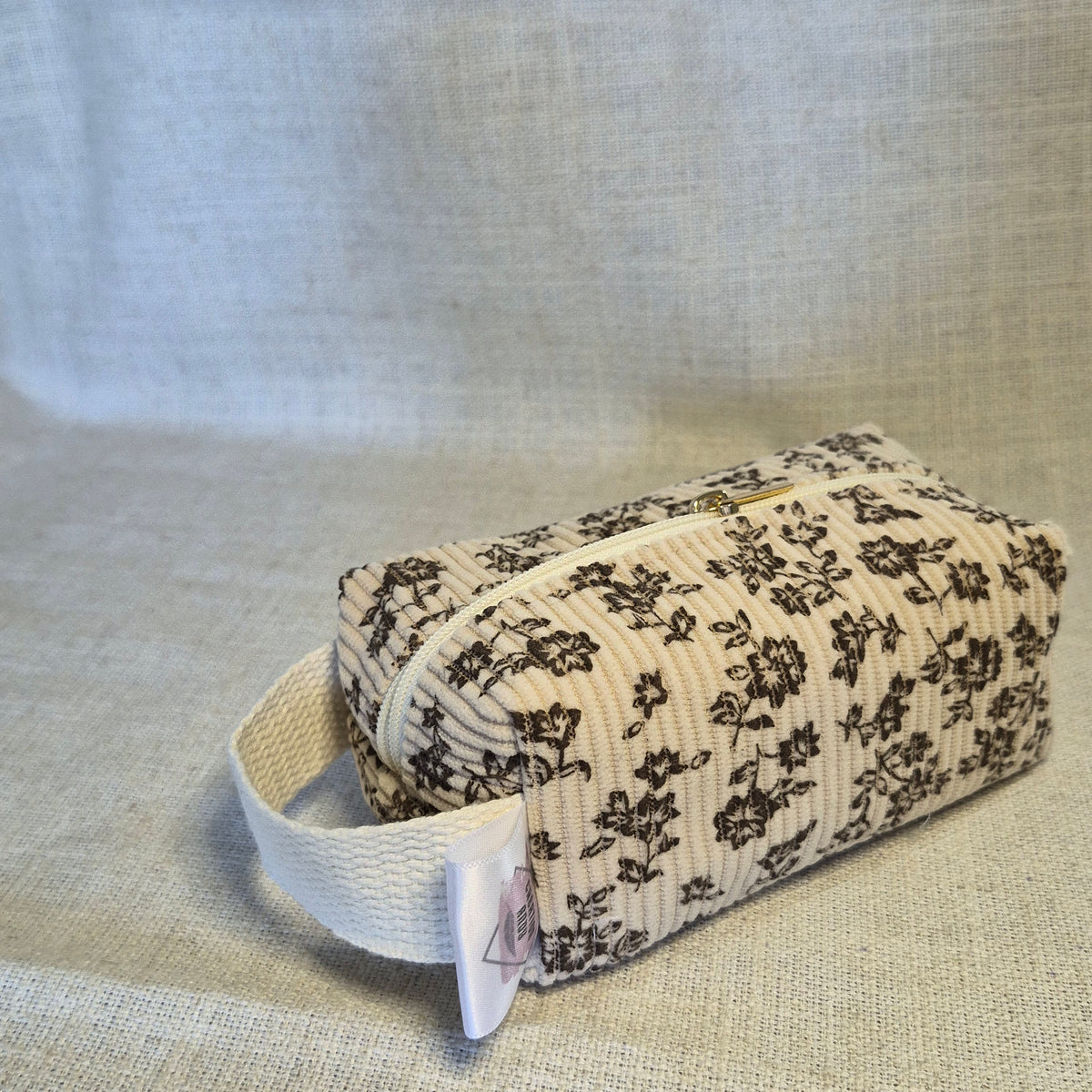 Velis Signature - Beige avec fleurs brunes X Pois