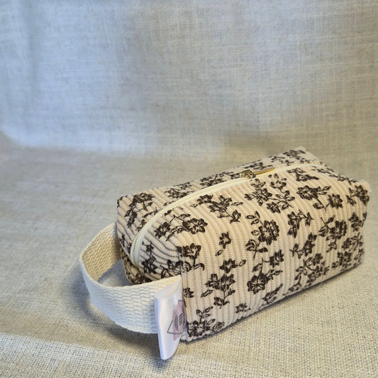 Velis Signature - Beige avec fleurs brunes X Pois