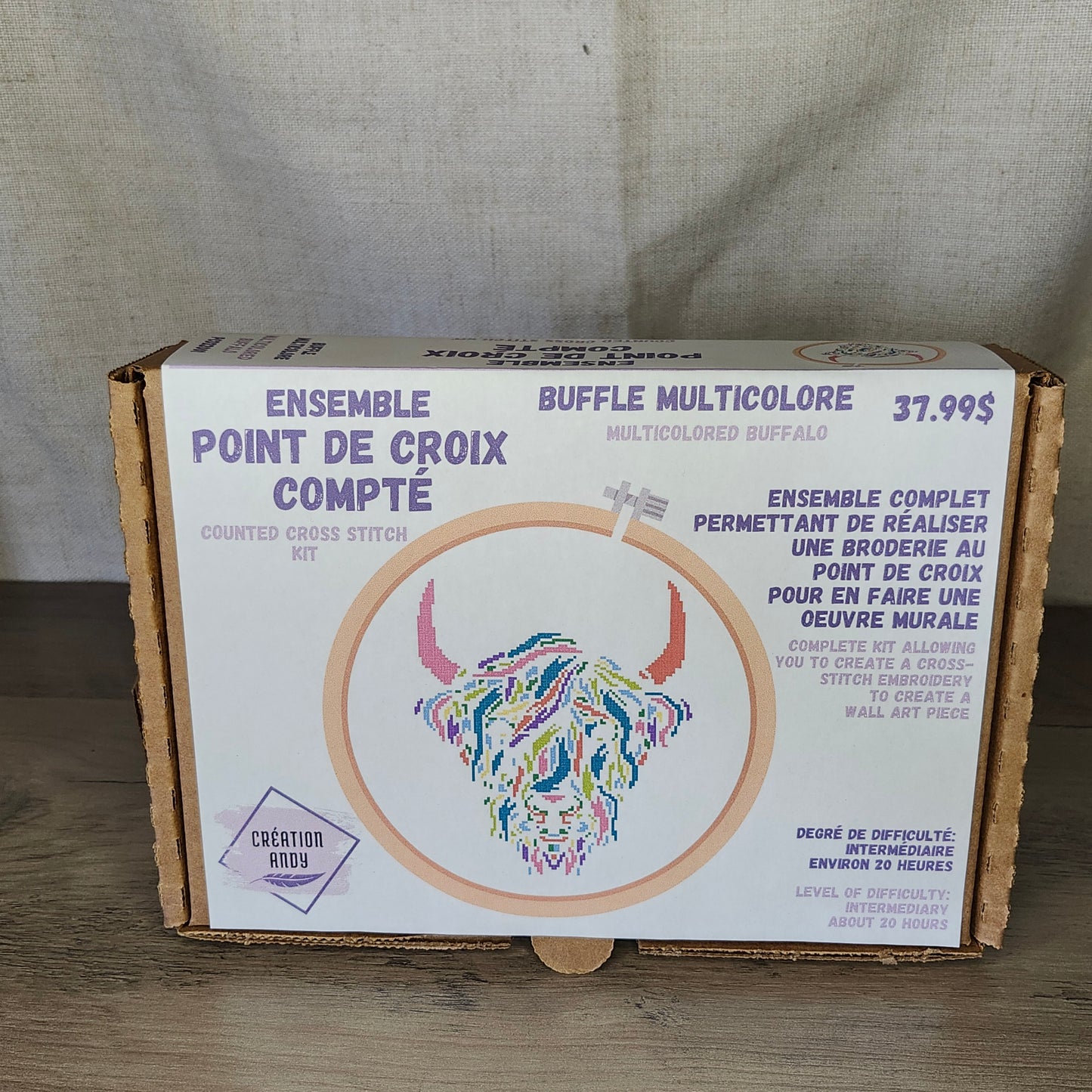Buffle multicolore