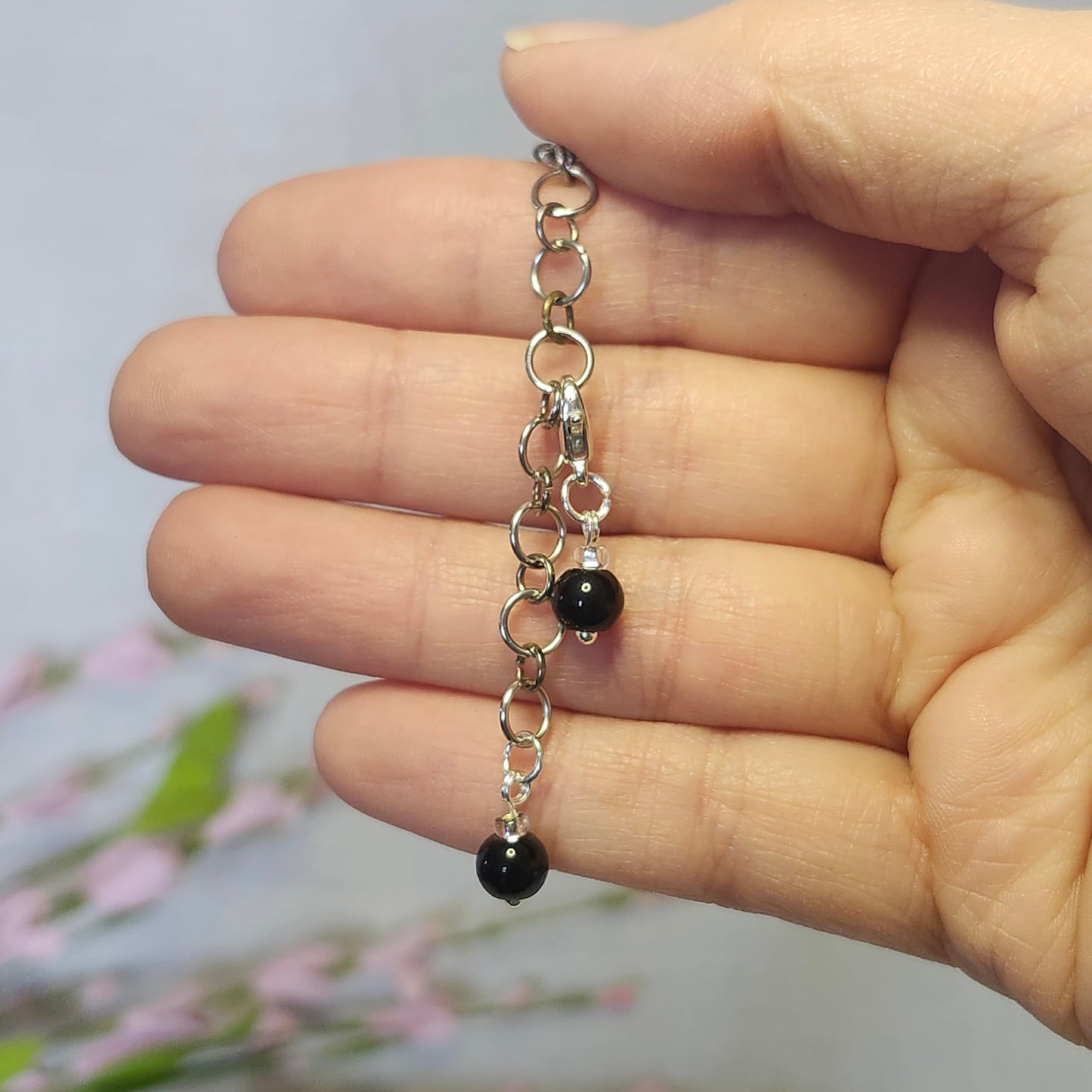 Compteur de rangs 6mm - Onyx noir