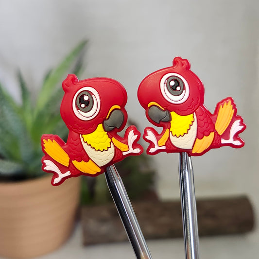 Embouts d’aiguille Perroquet – Rouge