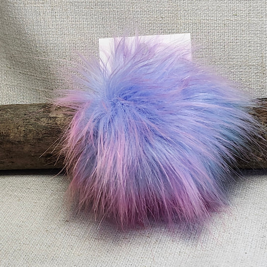 Pompon multicolore - rose