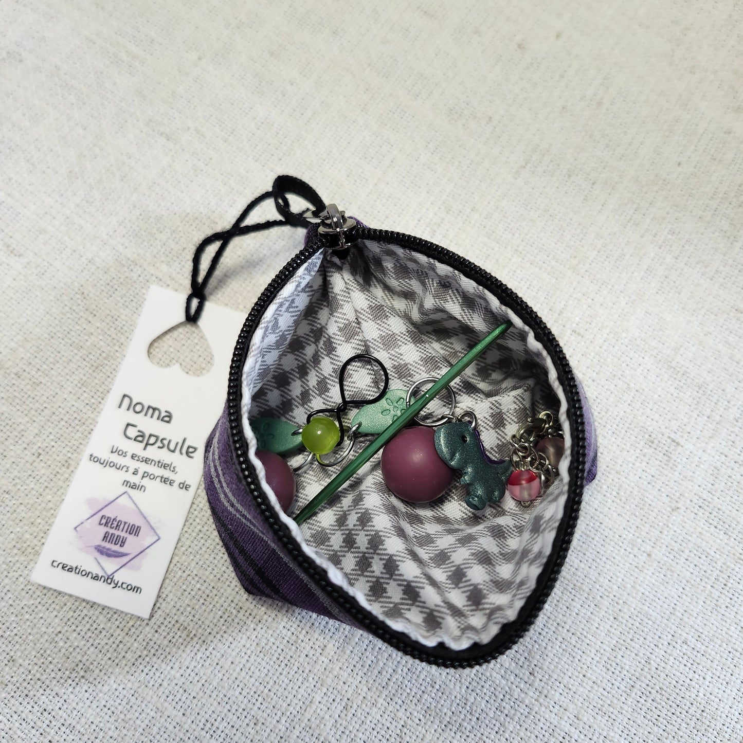 Noma Capsule - Tartan violet
