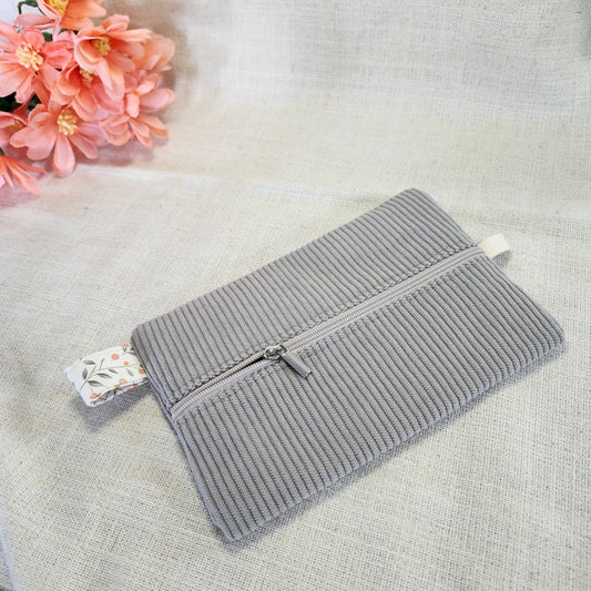 Velis Carnet - Velours greige