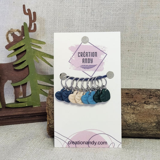 Cœurs en balle de laine - Douceur