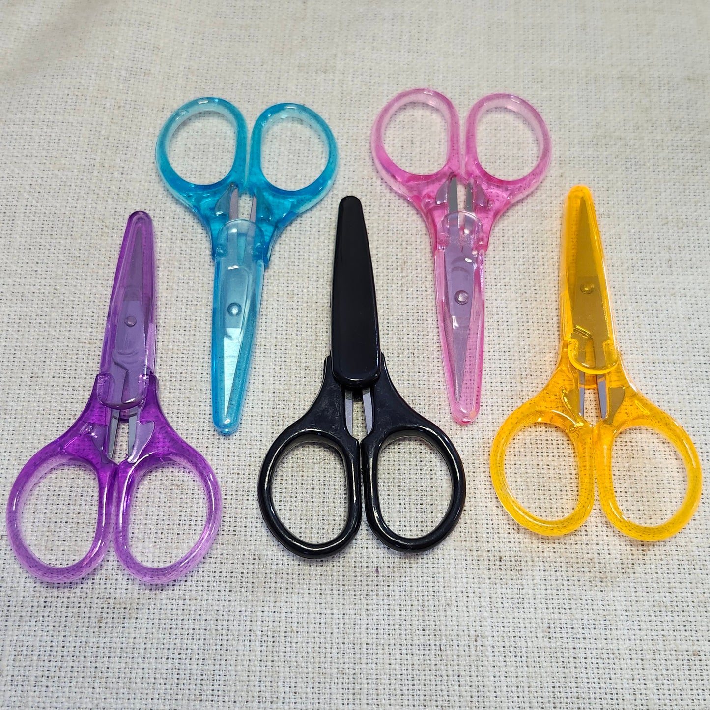 Ciseaux de précision avec couvre-lame – Rose