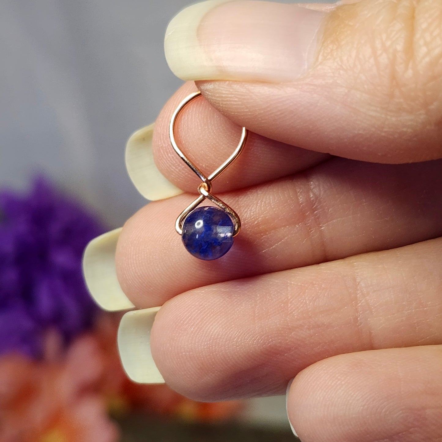 Orbe mini - Cornaline et Bleuet