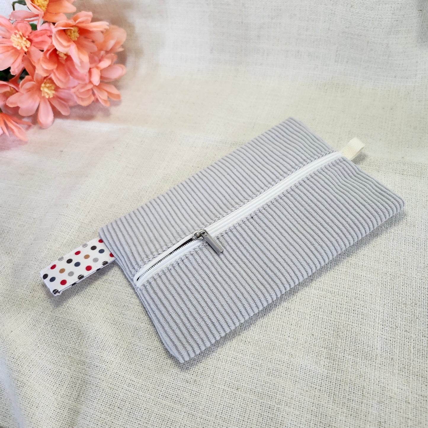 Velis Carnet - Velours gris