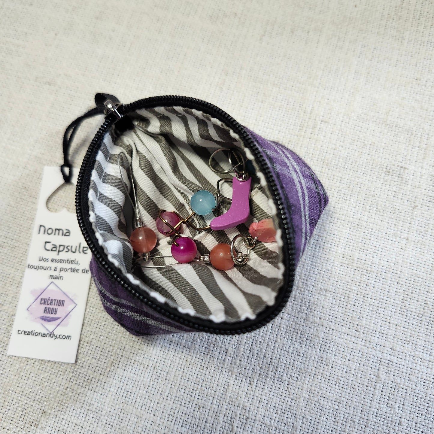 Noma Capsule - Tartan violet