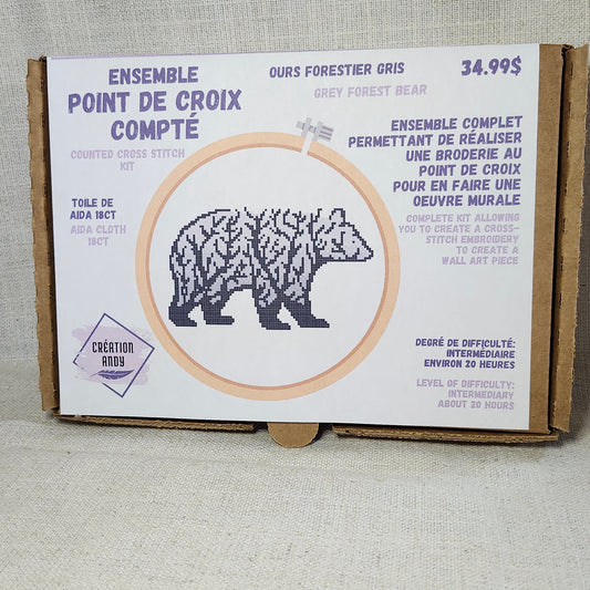 Ours forestier gris