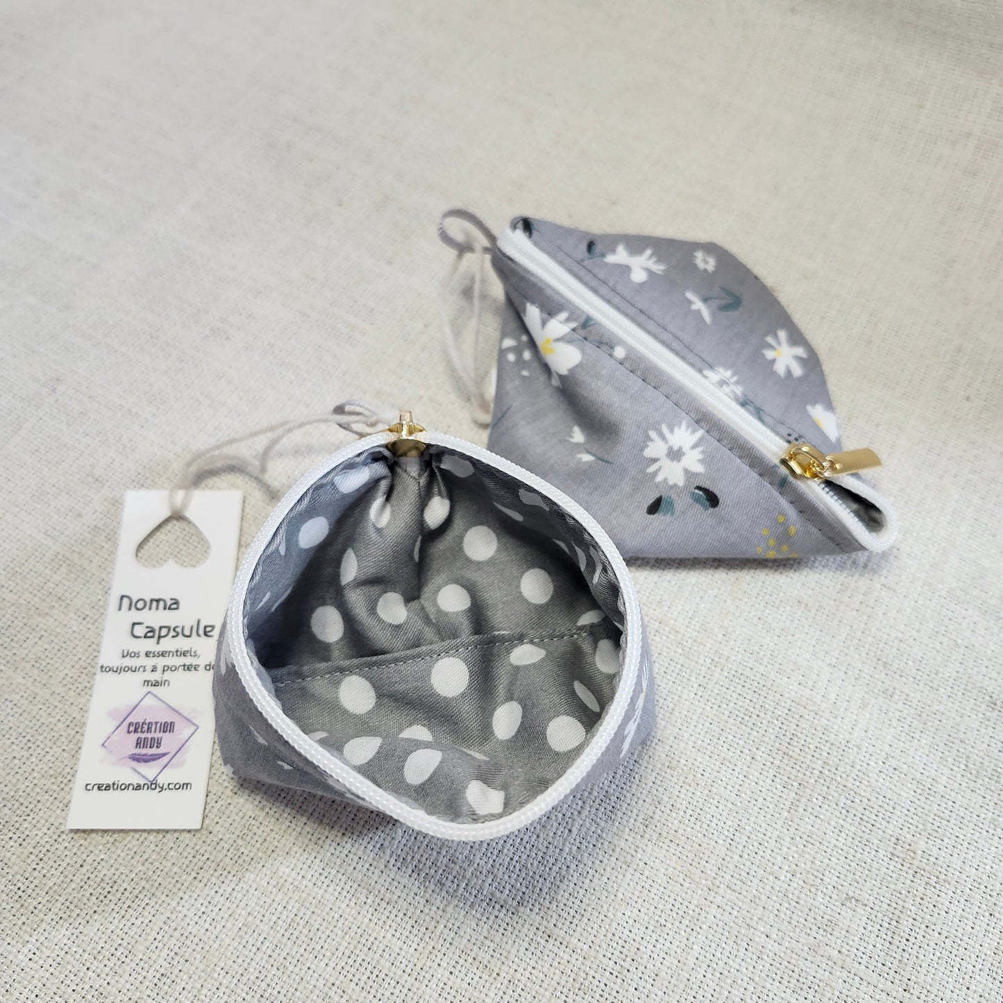 Noma Capsule - Gris floral